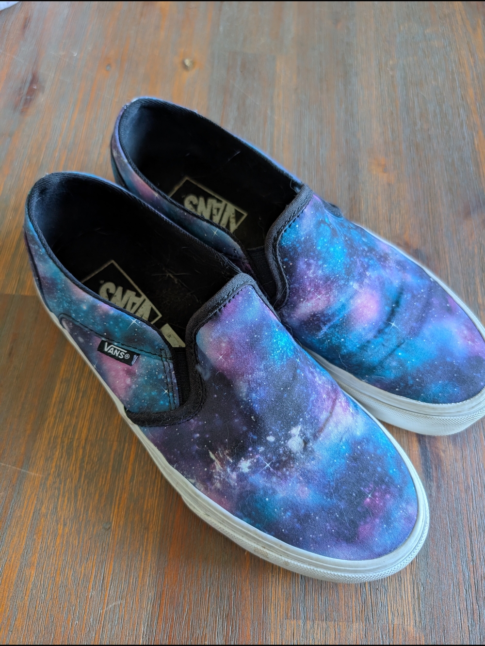 Vans Slip-On Sneakers - Galaxy Print